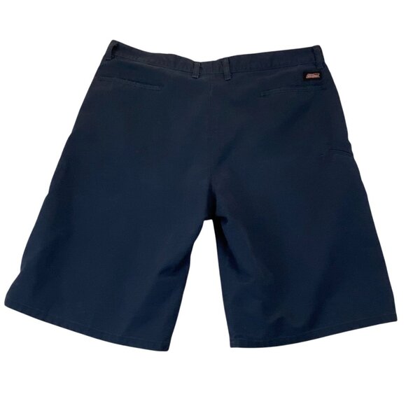 Dickies Mens Work Shorts Size 38 Chino Flat Front Casual Summer Classic Navy - Picture 2 of 12